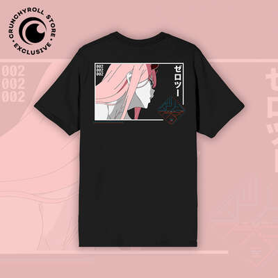 DARLING in the FRANXX - Zero Two Framed Kanji T-shirt - Crunchyroll Exclusive